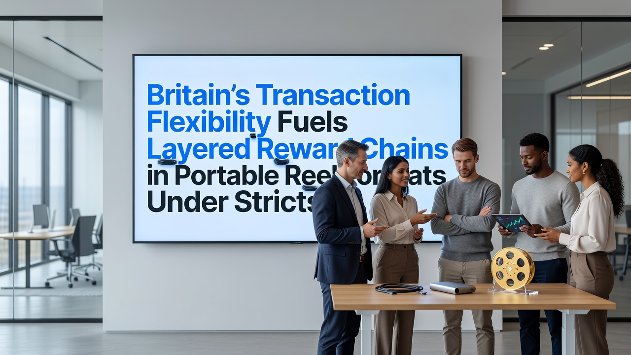 Regulatory compliance dashboard displaying transaction logs and reward chain metrics for mobile reel formats