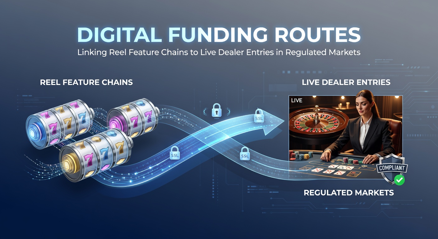 Digital payment interfaces linking slot reel features to live dealer tables in regulated online gaming environments