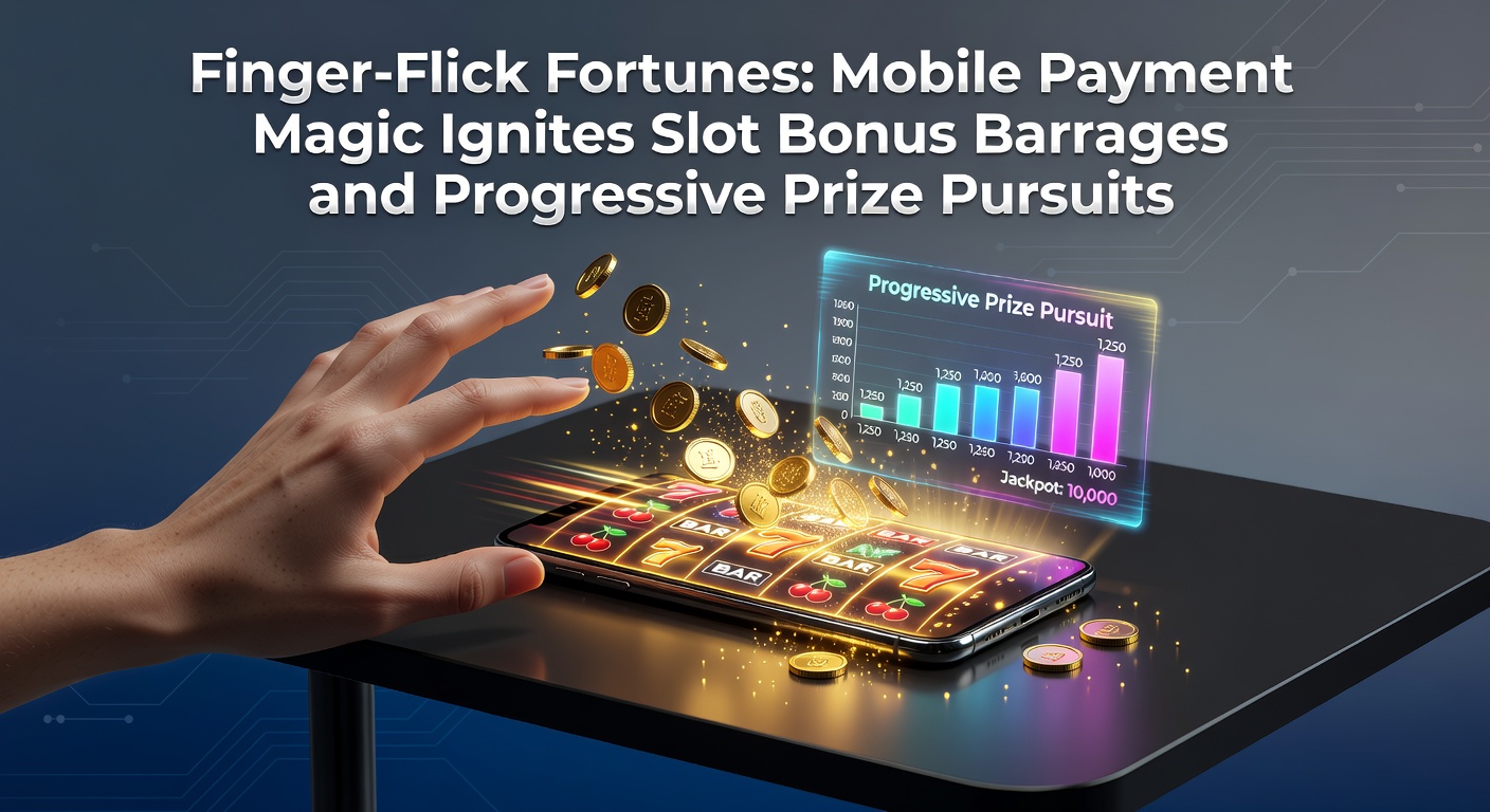 Smartphone screen showing a finger tapping to deposit funds into a vibrant slot game interface, with bonus icons lighting up in the background